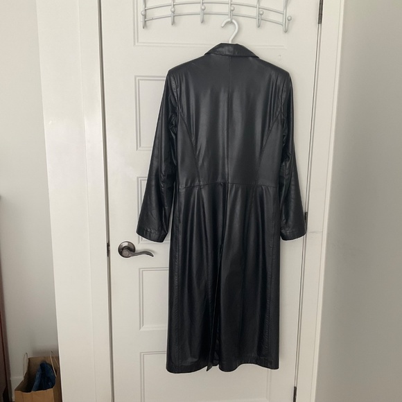 Manteau en cuir - Picture 3 of 3